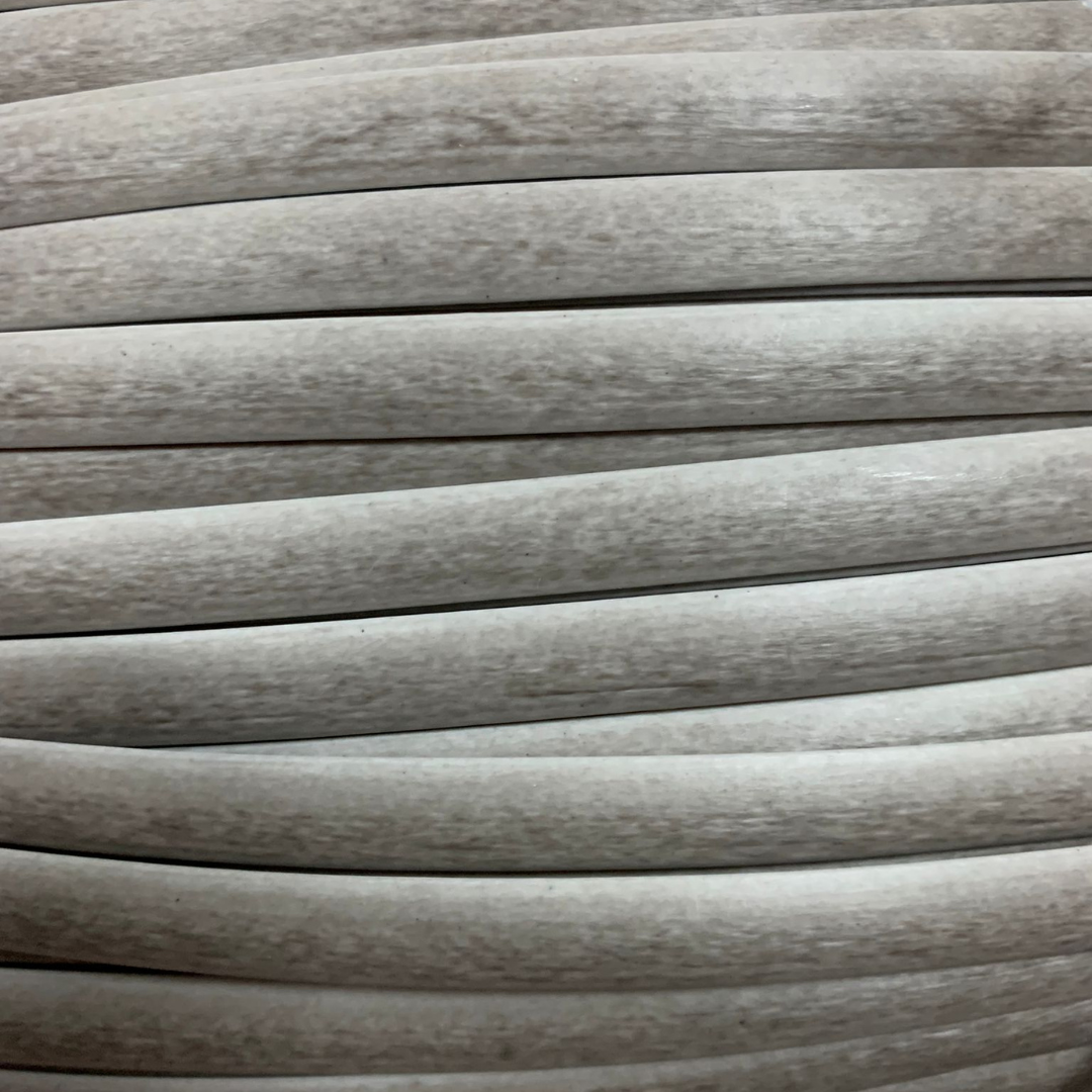 Rolo de rattan sintético Cinza Degradado