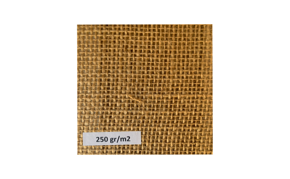 Tela de Yute o saco 100% natural para decoración, venta por metros lineales