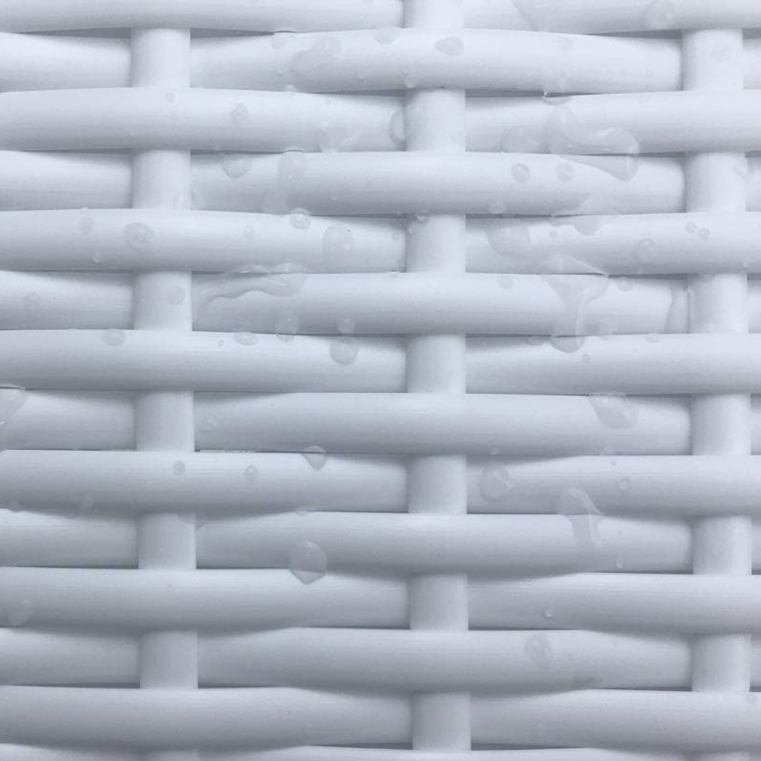 Rolo de vime sintético Branco