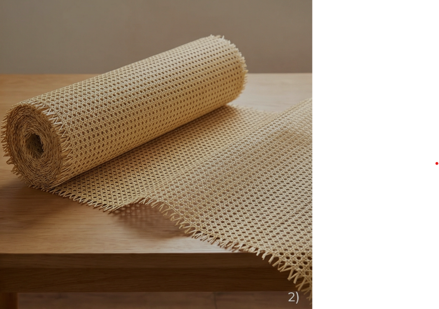 Rejilla de Mimbre en Tono Claro por Metros – Ratán Natural 100%