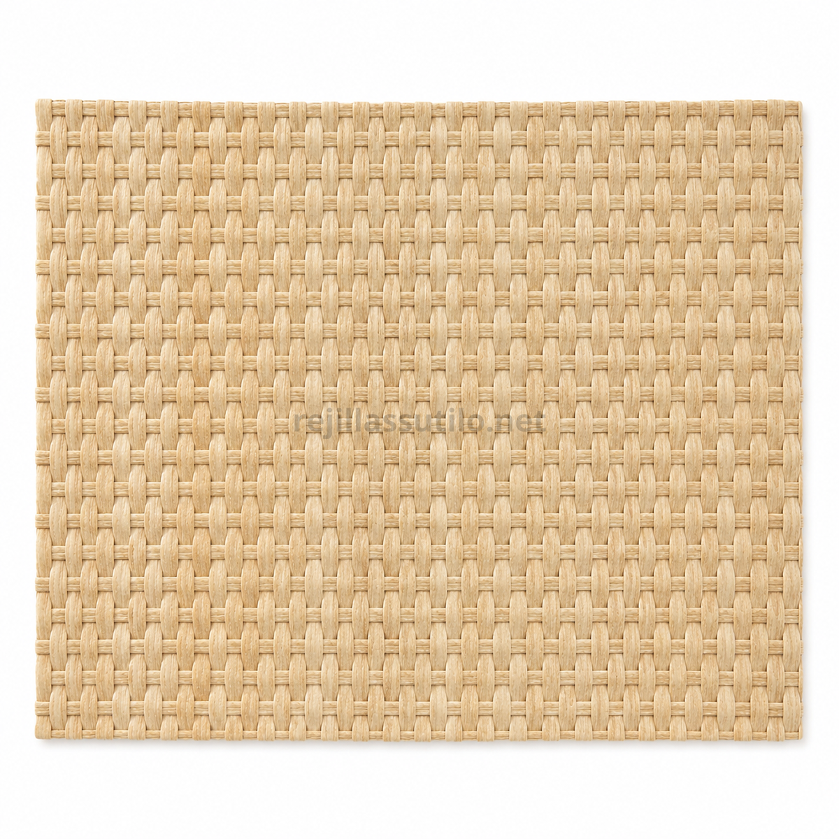 Tecido Fechado de Medula de Rattan Natural 3 × 3 mm
